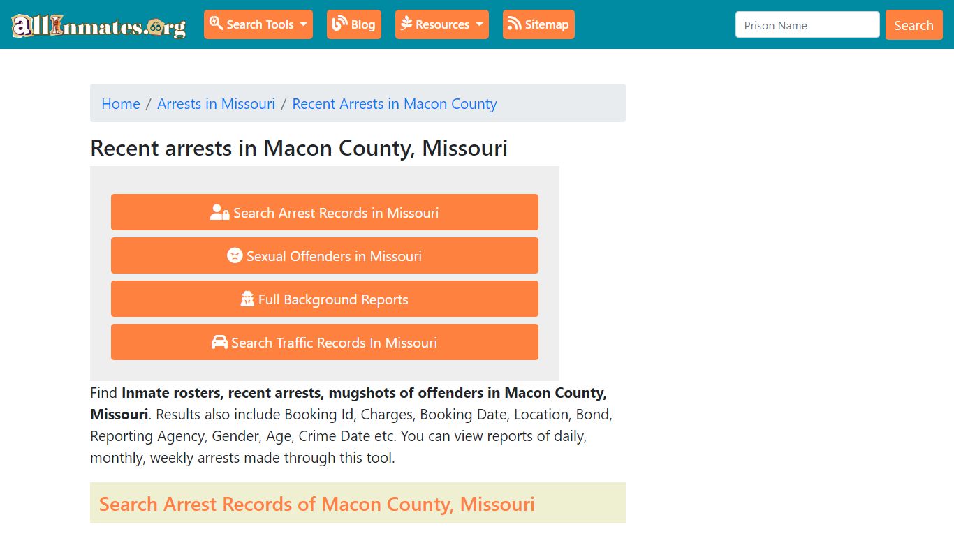 Recent arrests in Macon County, Missouri | Mugshots, Rosters, Inmates ...